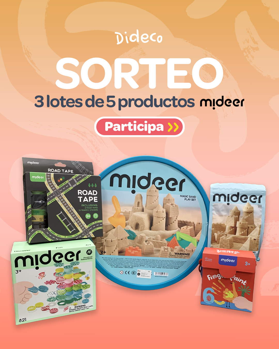 Imagen de ✨ ¡Nuevo SORTEO DIDECO! ✨
¡Descubre los productos de M