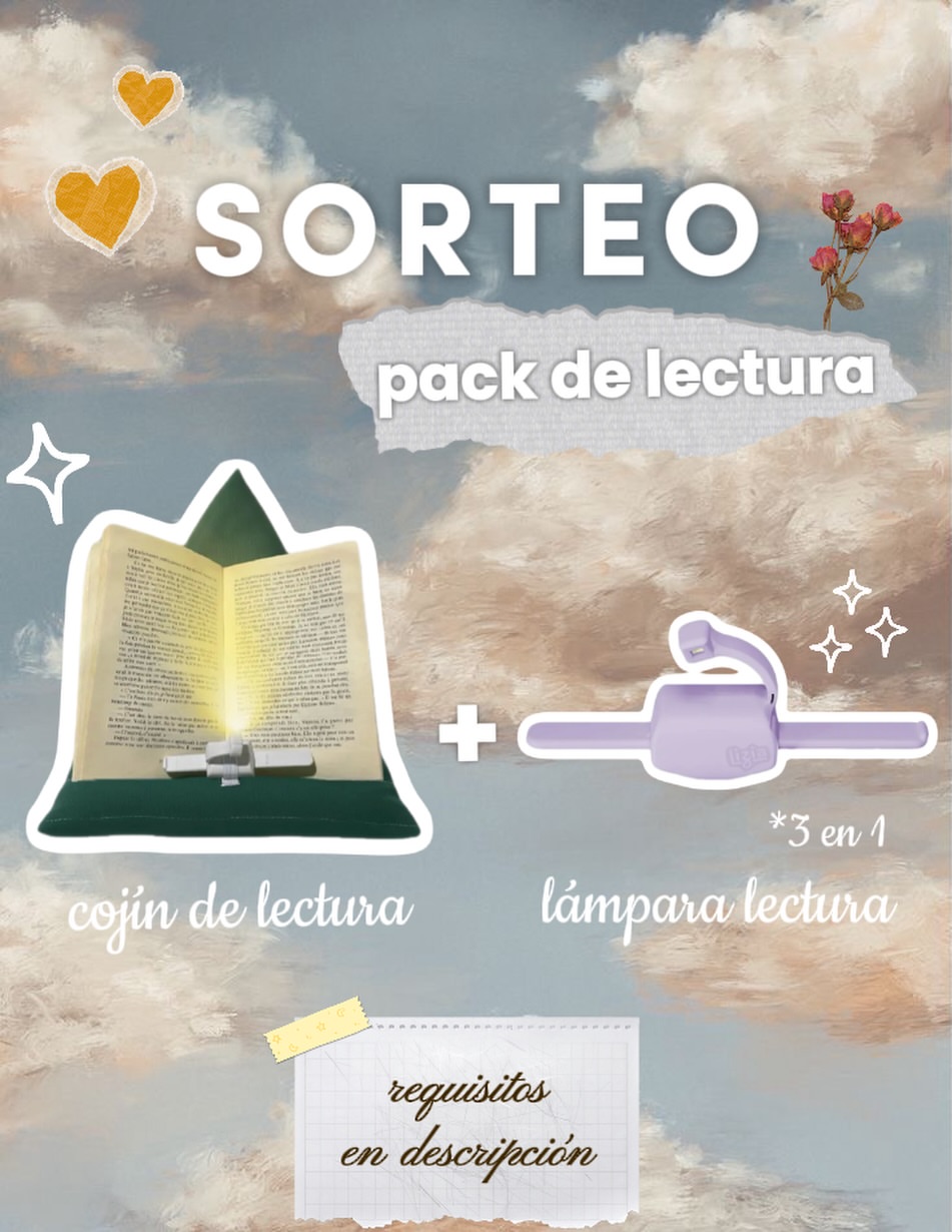 Imagen de ✨ SORTEO PACK DE LECTURA ✨

Hoy os traigo un sorteo del 