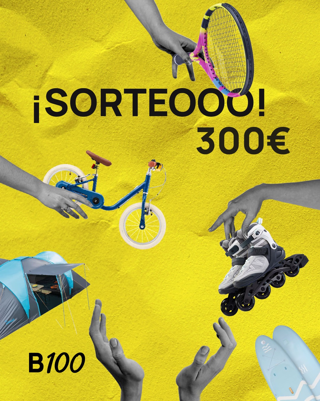 Imagen de 🟨 #SORTEO 🟨 Gana una TARJETA REGALO de 300€ en equip