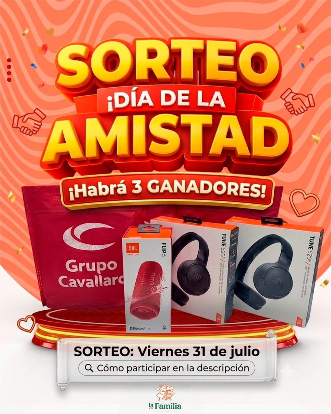 Imagen de 🎉 ¡SORTEO DÍA DE LA AMISTAD! 🎉

¡Celebramos la amis