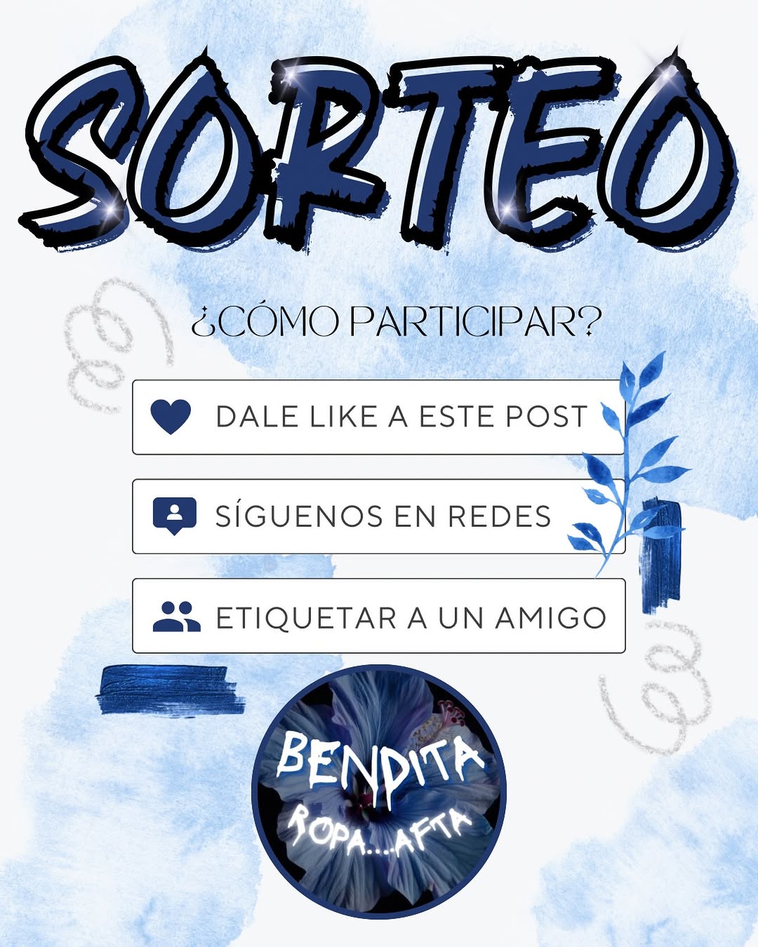 Imagen de •SORTEO BENDITA ROPA•

PASOS A SEGUIR‼️
-Dale like a