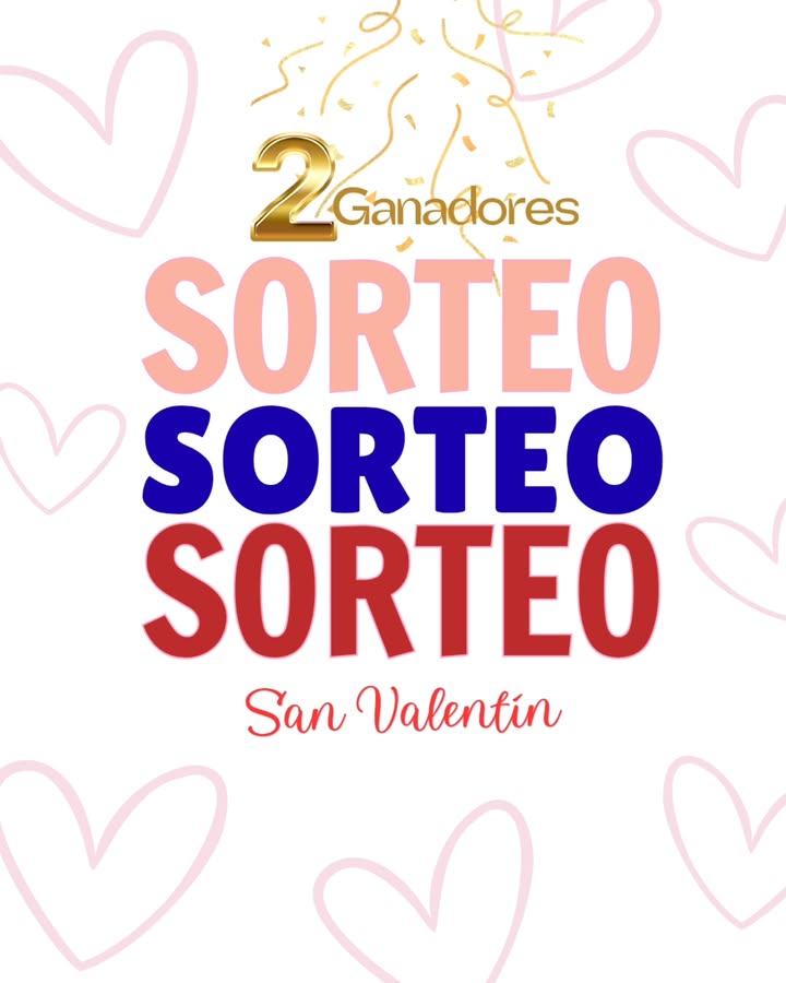 Imagen de ¡DOBLE O NADA! ✌️🌹 SORTEO ESPECIAL DE SAN VALENTÍN
