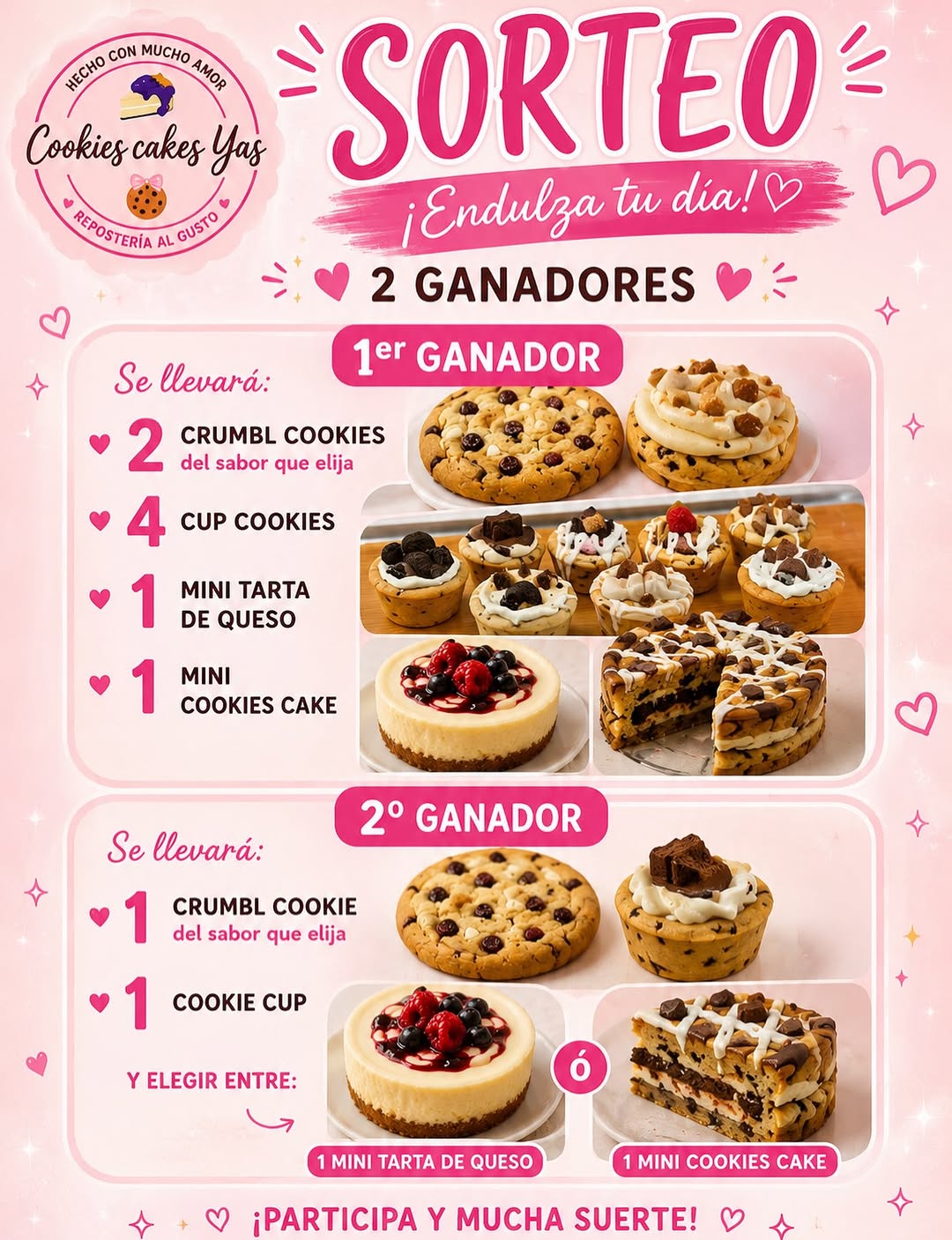 Imagen de 🎉🍪 ¡LLEGA EL SORTEO MÁS DULCE DE COOKIES CAKES YAS! 