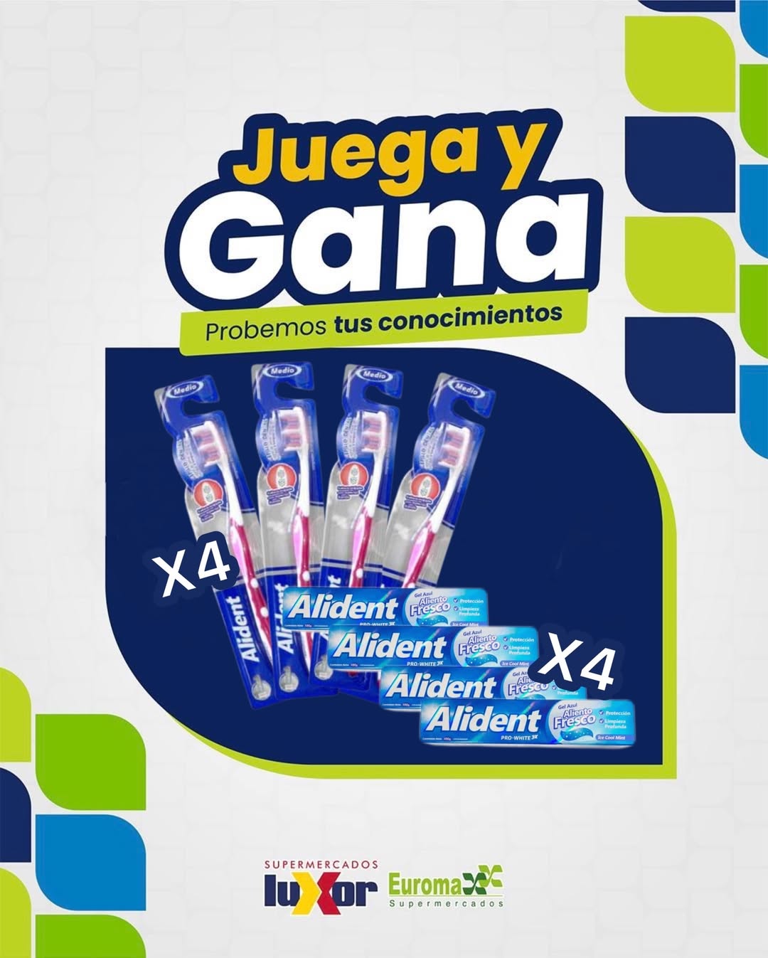 Imagen de ¡Juega y Gana! con supermercados Luxor y Euromaxx!✅ #534
