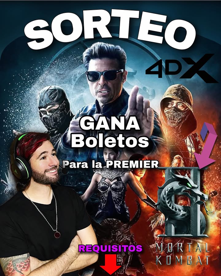 Imagen de SORTEO! Gana Boletos DOBLES para la Premier de Mortal Kombat