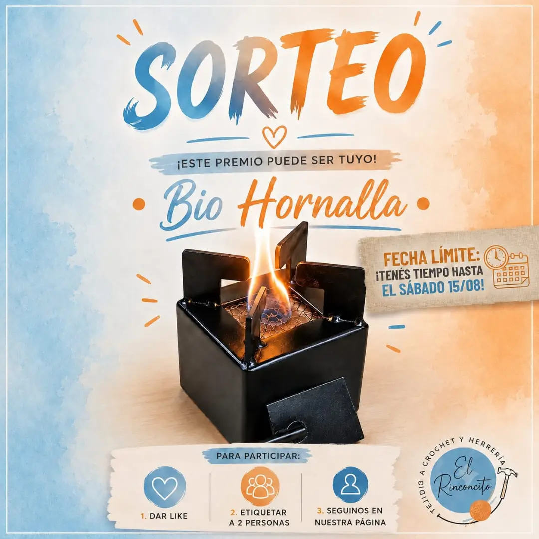Imagen de 🔥SORTEO BIO HORNALLA 🔥

¿Querés ganar una Bio Hornal