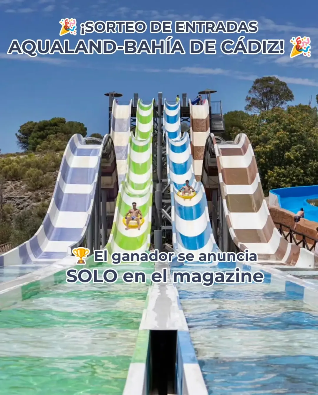 Imagen de 🎉 ¡SORTEO DE ENTRADAS AQUALAND-BAHÍA DE CÁDIZ! 🎉

�