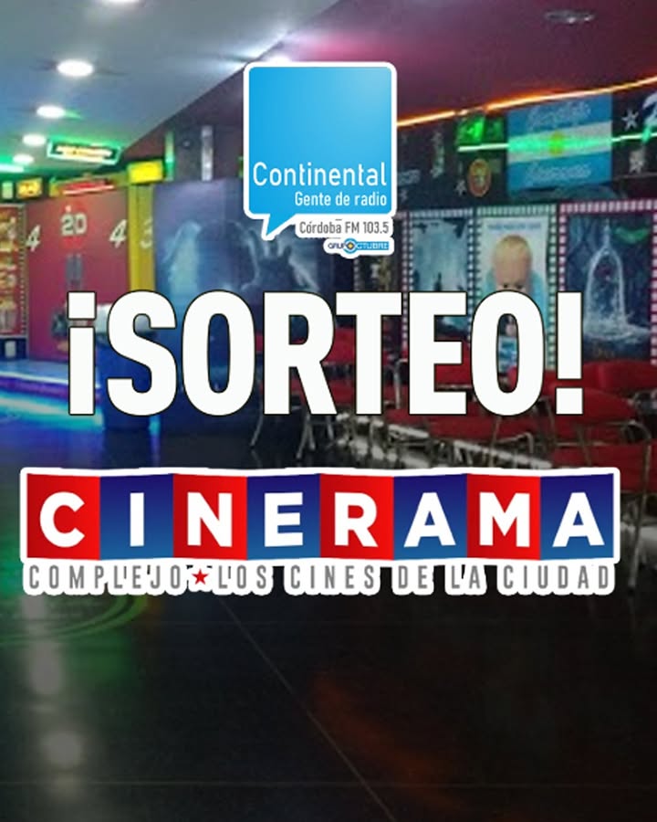 Imagen de #SORTEO !! 🎥 Se viene el finde y en #Continental sorteamo