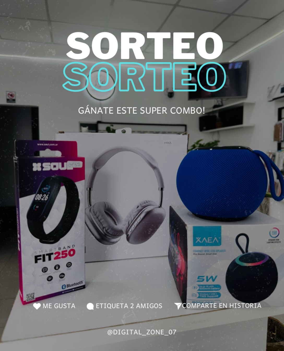 Imagen de 🎉🔥 ¡SORTEO EN DIGITAL ZONE! 🔥🎉

¡Te podés gan