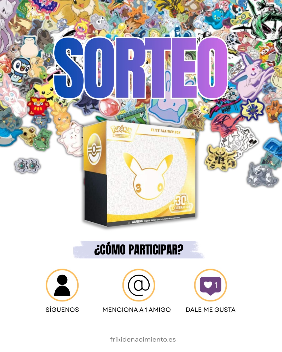 Imagen de 🎉⚡ ¡SORTEO ESPECIAL 30 ANIVERSARIO! ⚡🎉

Para cele