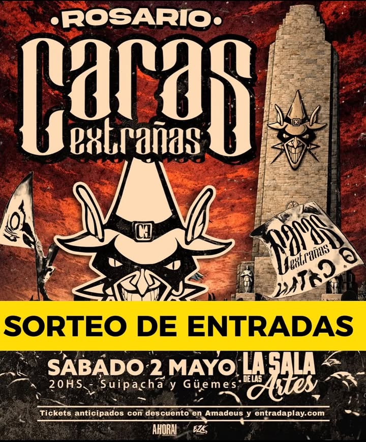 Imagen de 🎫 SORTEAMOS 2 ENTRADAS PARA VER @carasextranas ESTE SÁBA