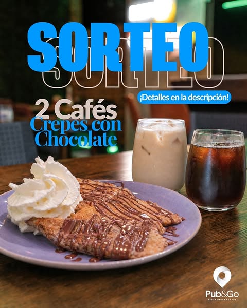Imagen de 🎁¡SORTEAMOS 2 CAFÉS + CREPES CON CHOCOLATE!☕

Un desa