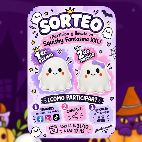 Imagen de 🎃👻 ¡¡SORTEO DE HALLOWEEN EN BOMBONAS!! 👻🎃

¡L