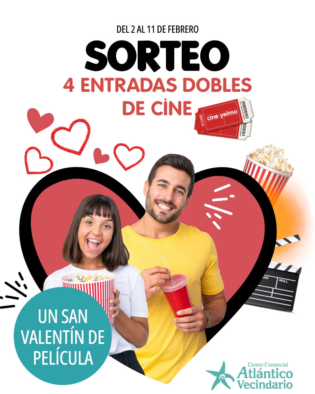 Imagen de Sorteamos 4 entradas dobles de Cine Yelmo para que vivas tu 