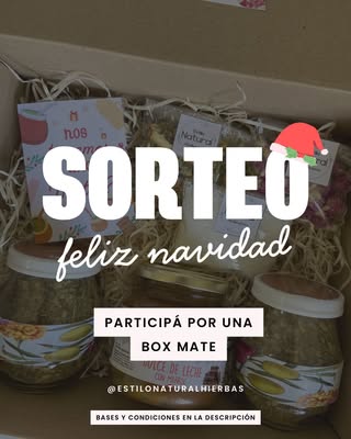 Imagen de ✨🎄 SORTEO DE NAVIDAD 
GANATE UNA BOX MATE 

Queremos ag