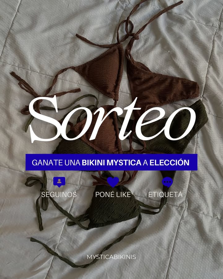 Imagen de SORTEO NAVIDEÑO🎅🏻💙
¡¡¡Gánate una bikini mystic