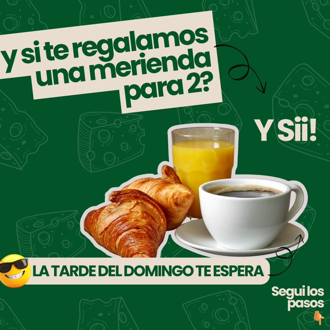 Imagen de 😎 DOMINGO + CAFÉ + MEDIALUNAS = terapia barata

Y para p