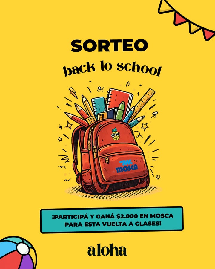 Imagen de 🚸 Volvé a clases con todo el estilo alohero este 2025 �