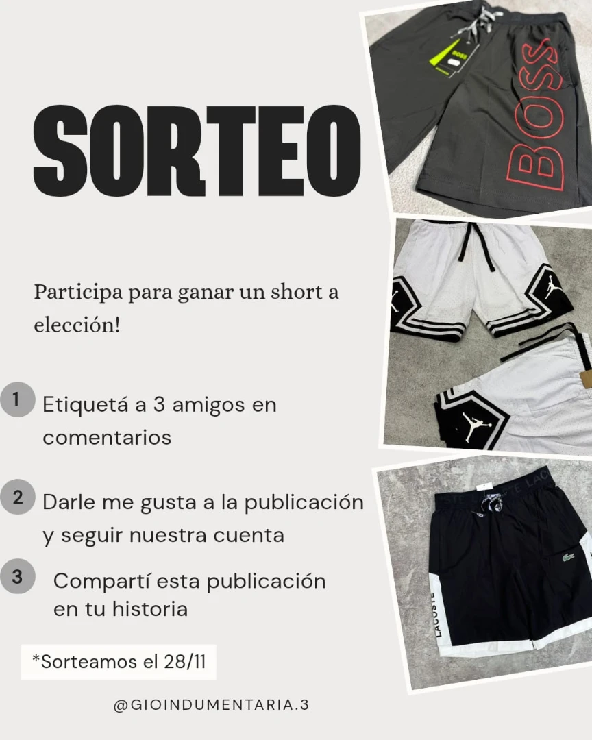 Imagen de SORTEO EXCLUSIVO!🎁
Mientras más amigos etiqueten más ch