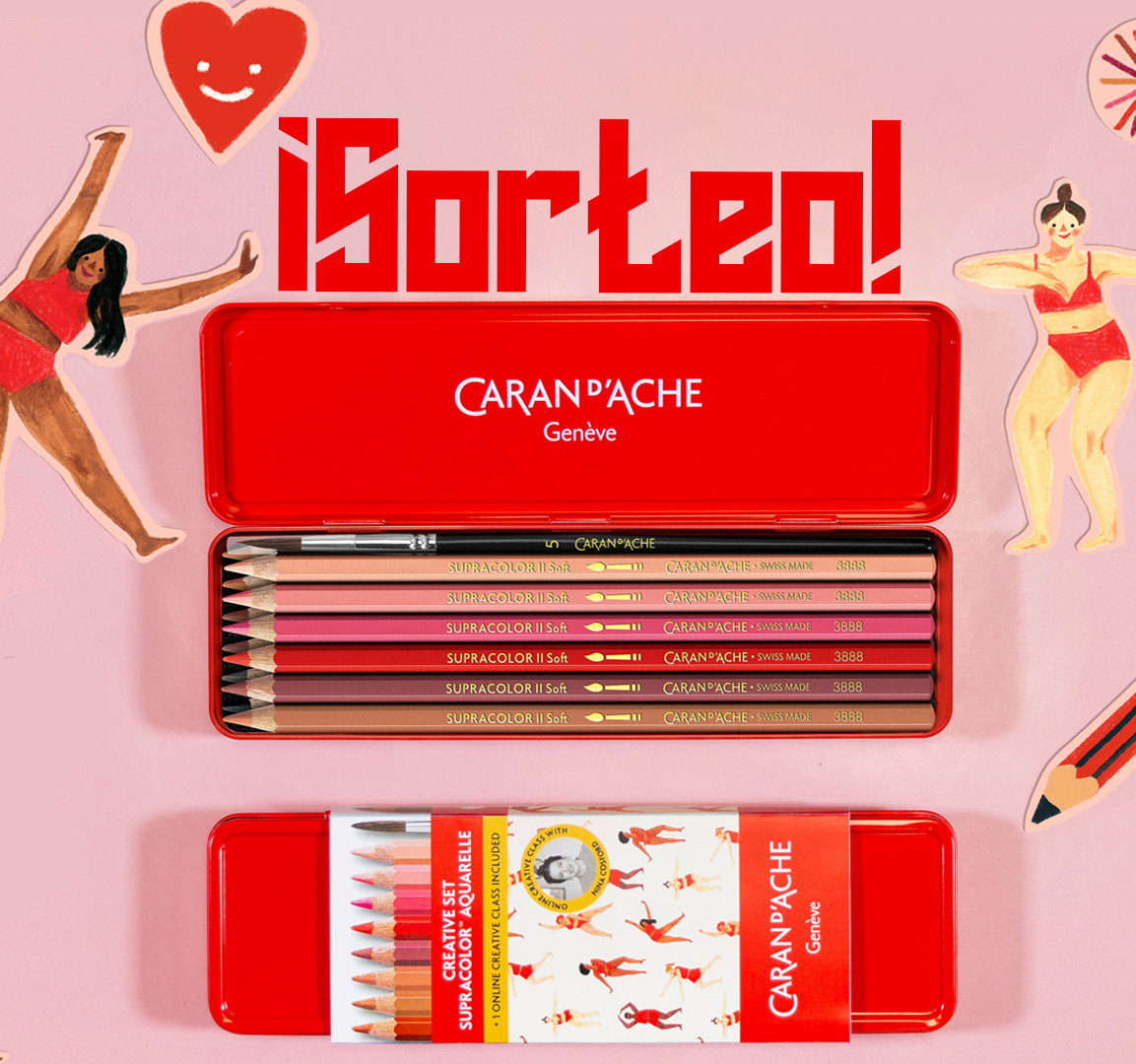 Imagen de ¡Sorteamos un set de Caran d’Ache + Nina Cosford!
Si le t