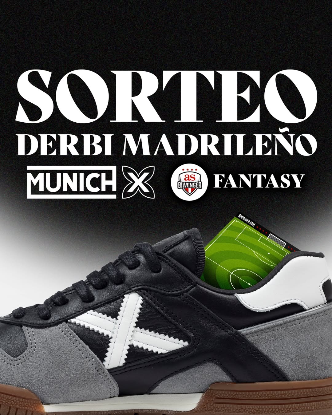 Imagen de 📢 SORTEAZO @munichsports

👟 ¡Gana un espectacular cal