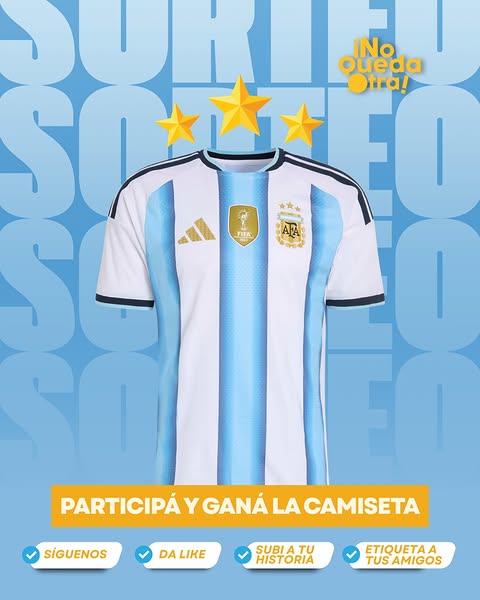 Imagen de ¡EL SORTEO QUE TODOS ESTABAN ESPERANDO! 🏆🇦🇷
¿Quer
