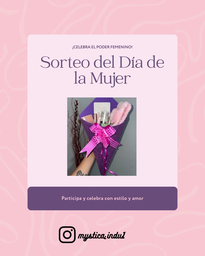 Imagen de 🎉 Sorteo Especial por el Día de la Mujer 💄🌸

¡Cel