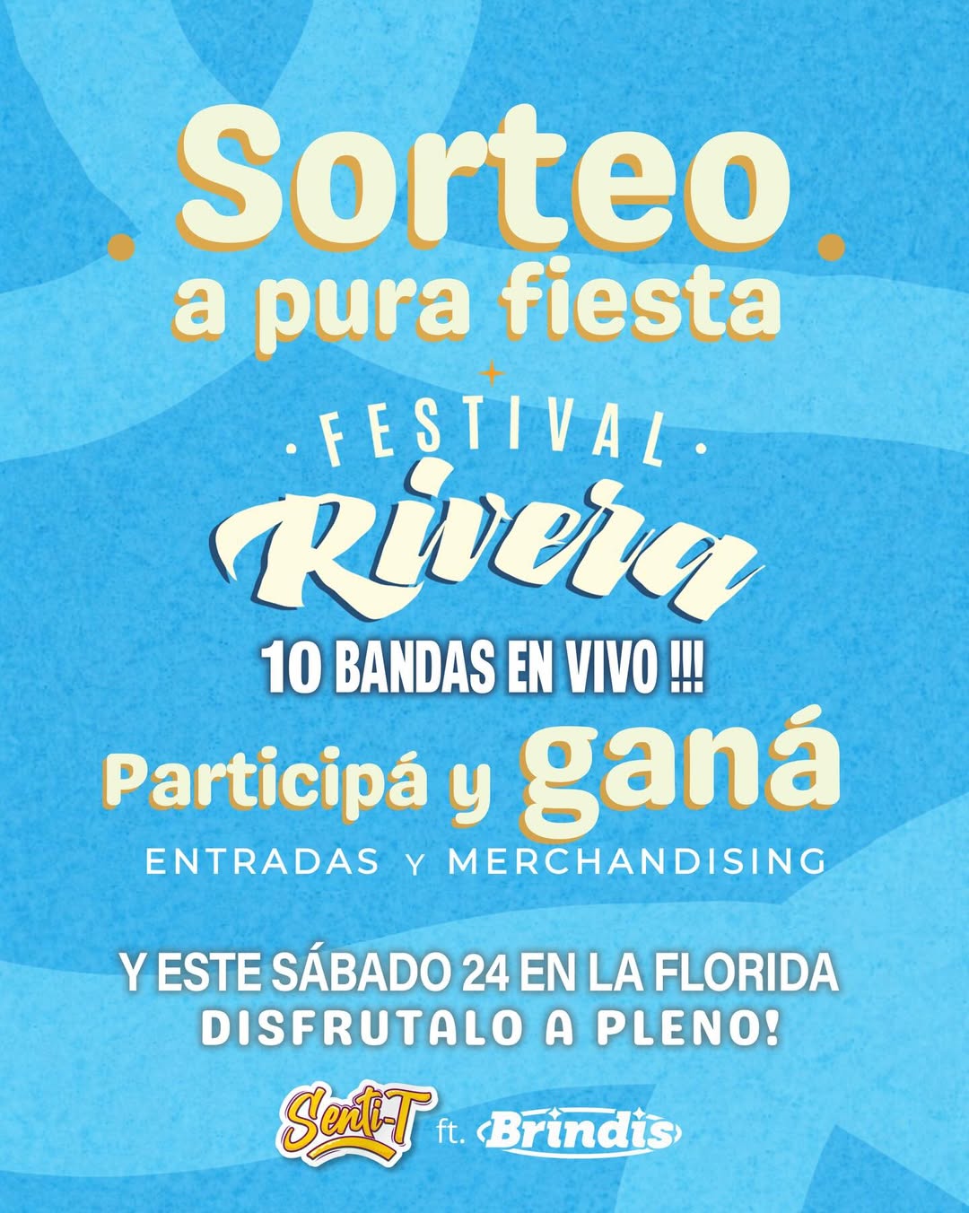 Imagen de 🔥 ¡SORTEO FESTIVAL RIVERA! 
¿Querés vivirlo a pleno?�