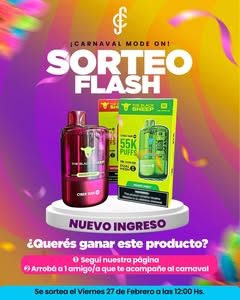 Imagen de Llegó el nuevo ingreso y lo celebramos con un SORTEO FLASH
