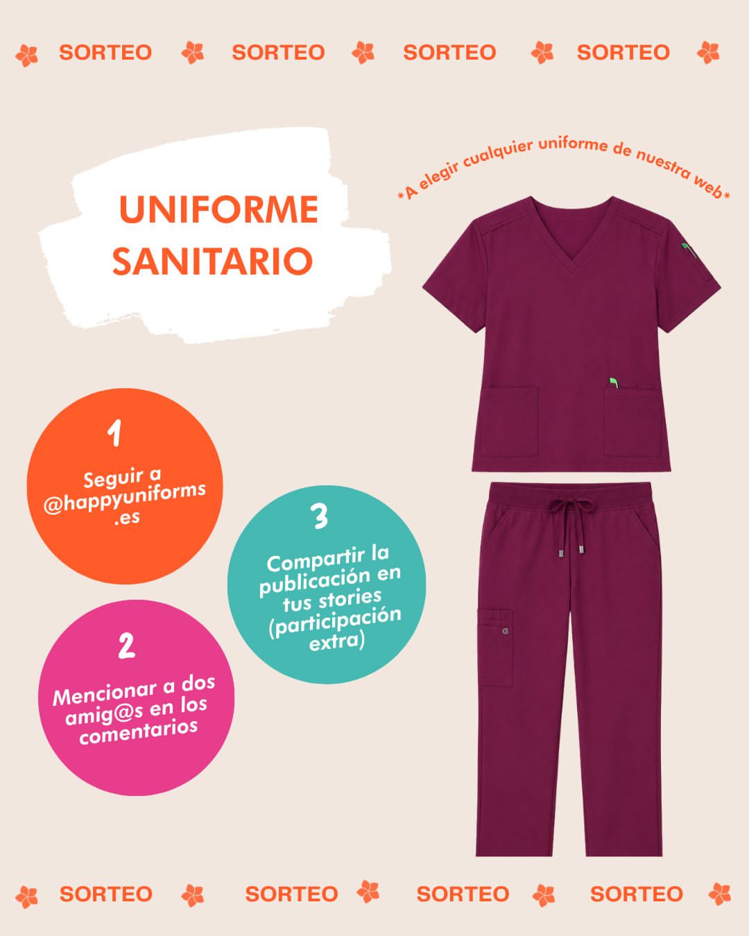 Imagen de 🎉 ¡SORTEO! Gana un uniforme sanitario a tu elección �