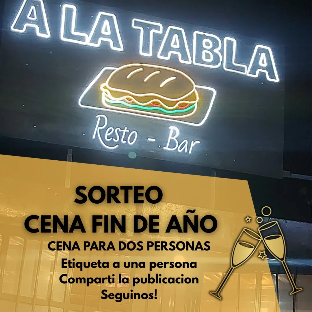 Imagen de 🍾✨ SORTEO CENA FIN DE AÑO ✨🍾

🥂 Cena para 2 pe