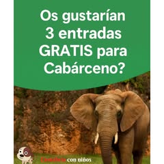 Imagen de ¡Regalamos 3 entradas para Cabárceno!
Una de nuestras quer