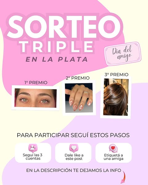 Imagen de 🎉 SORTEOS PARA TODAS 🎉
CHICAS DE LA PLATA, LES TRAEMOS