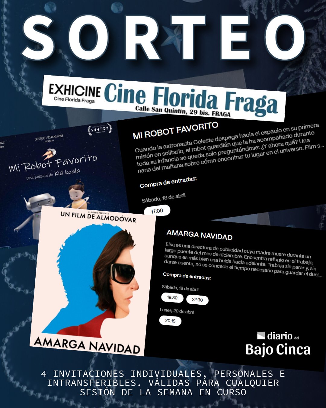 Imagen de #SORTEO - Consigue una de las 4 invitaciones que sorteamos e