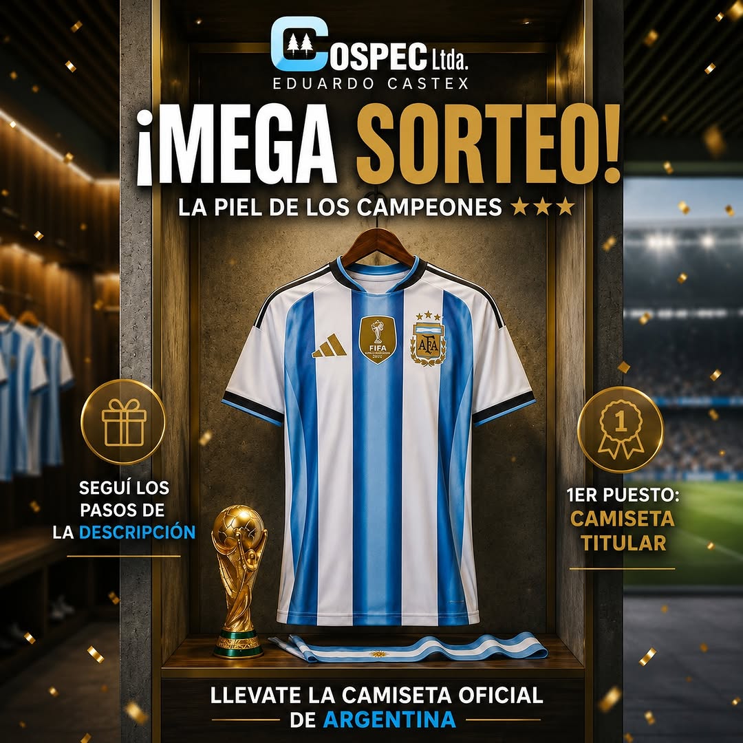 Imagen de ¡SORTEO ESPECIAL! 🎁⚽

LA PASIÓN SE LLEVA PUESTA ❤

