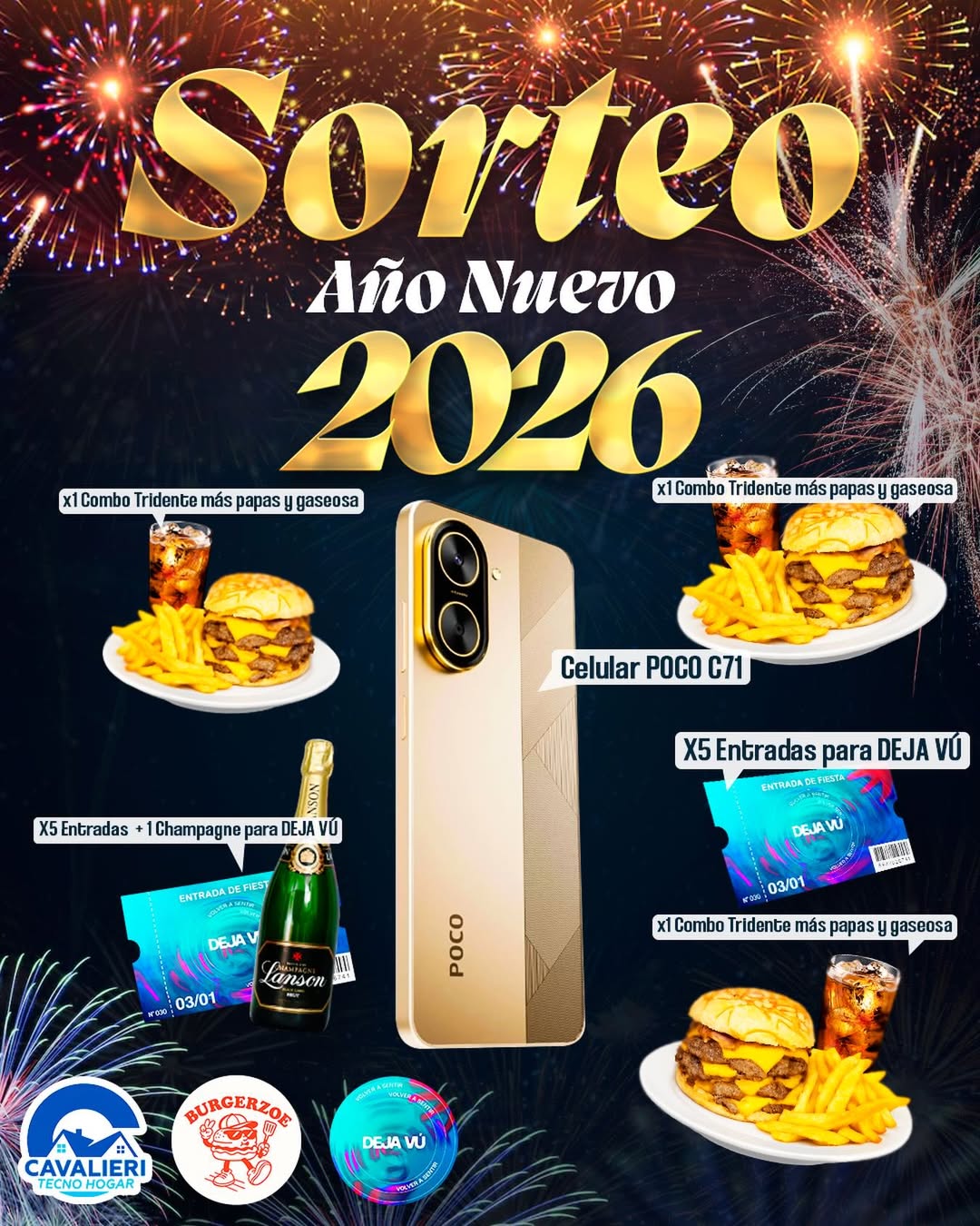 Imagen de 🎆✨ ¡GRAN SORTEO AÑO NUEVO 2026! ✨🎆

En colaborac