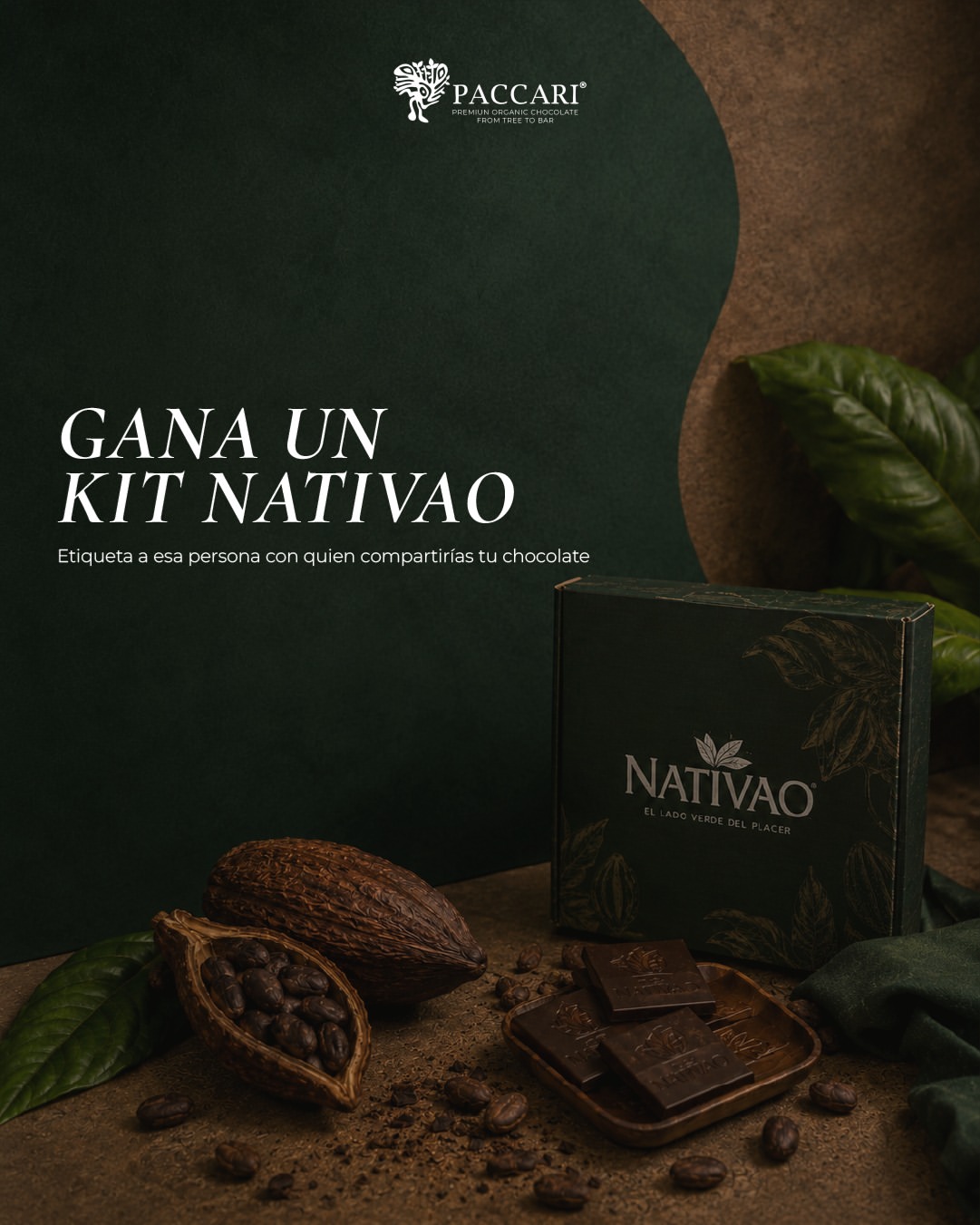Imagen de 🎁 GIVEAWAY NATIVAO 🎁 Gánate un kit de chocolate Nativ