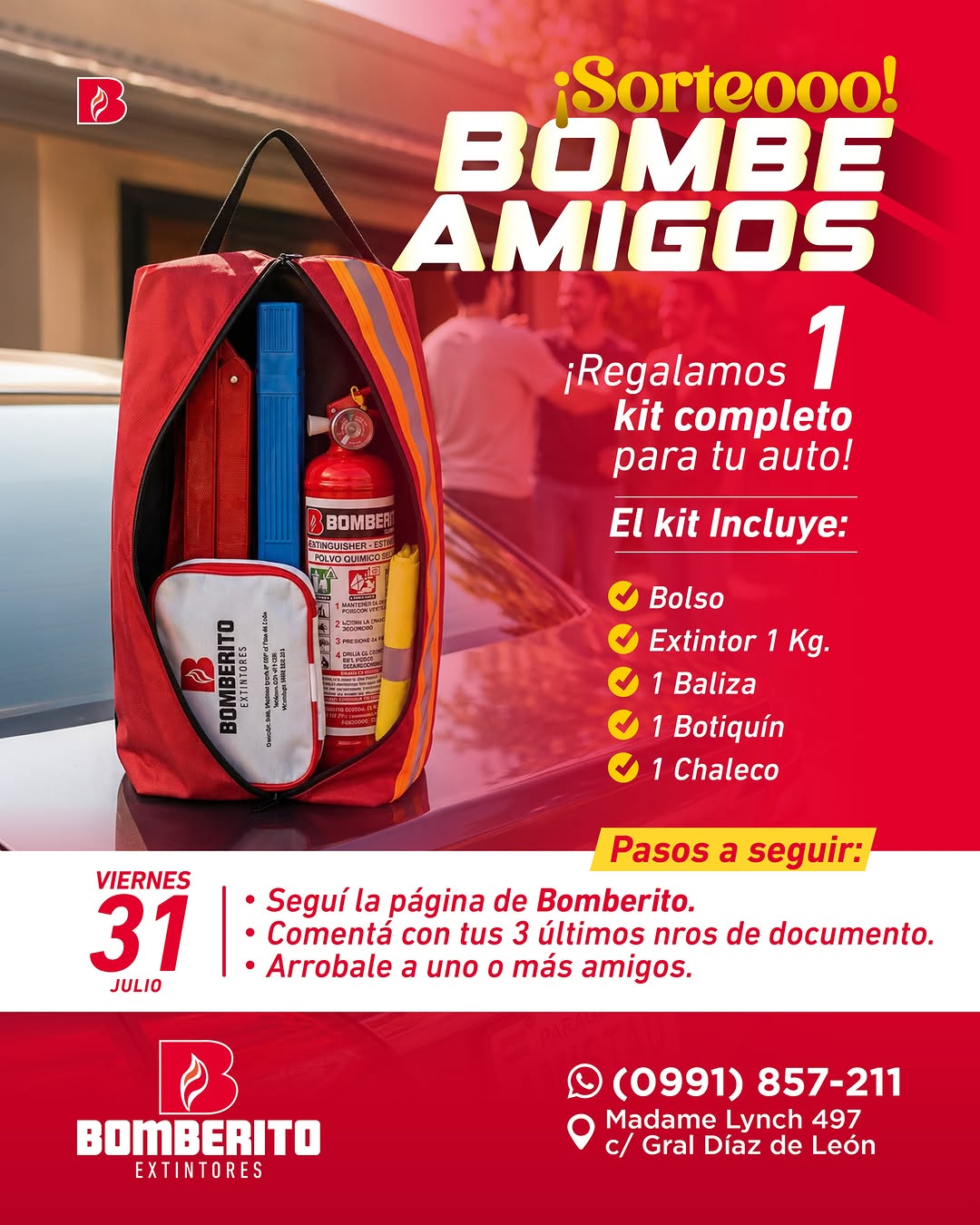 Imagen de 🎉 ¡SORTEO BOMBEAMIGOS! 🧯❤️

Porque la amistad tam