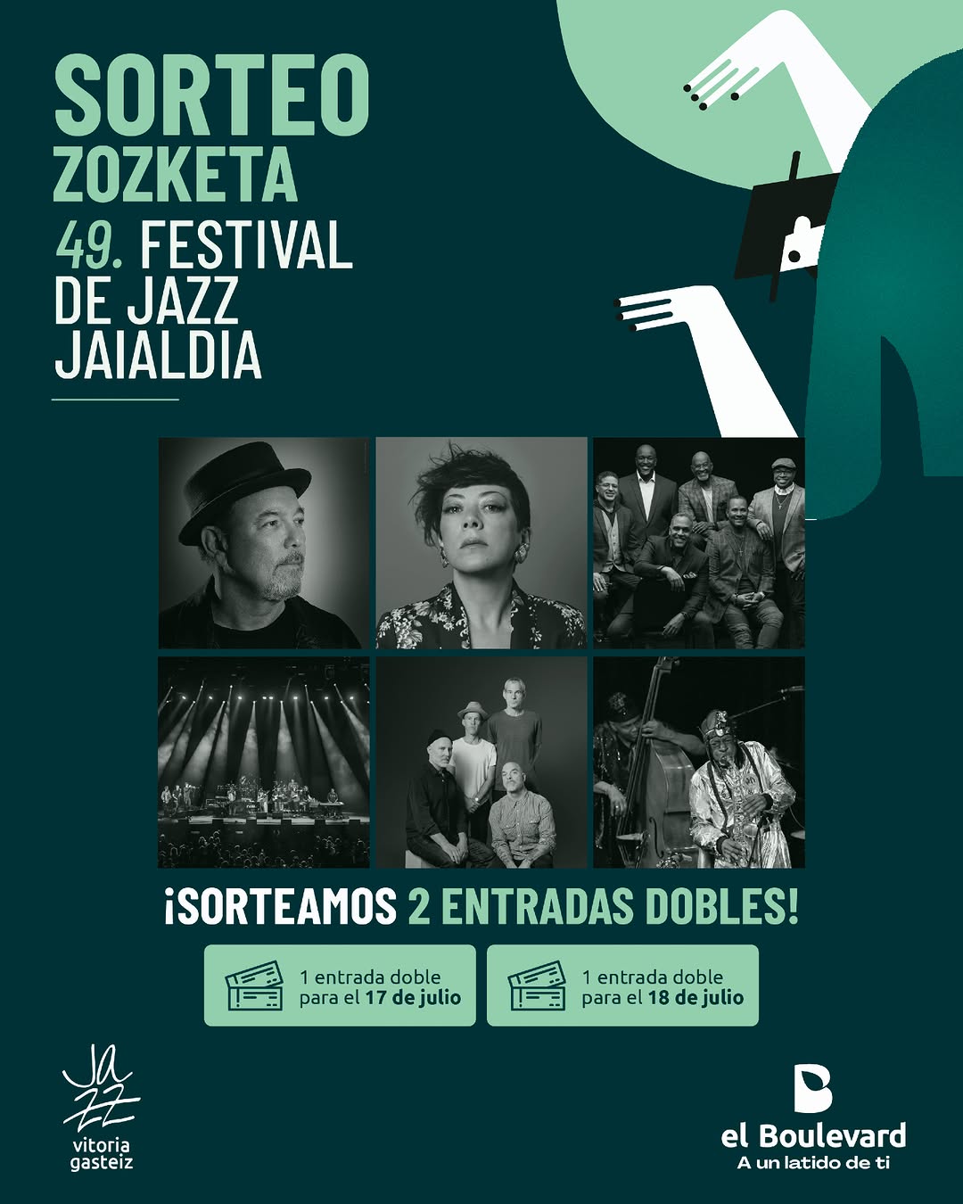Imagen de 🎷✨ ¡SORTEO FESTIVAL DE JAZZ 2026! ✨🎷

¿Te gustar