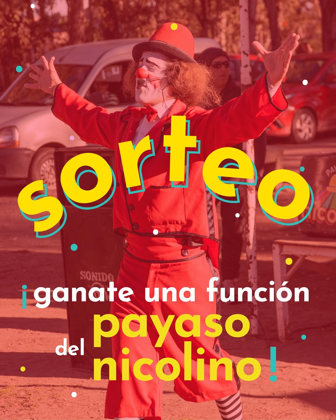 Imagen de 🎁 SORTEO: ¡GANATE UN SHOW DEL PAYASO NICOLINO! 🎁🤡�