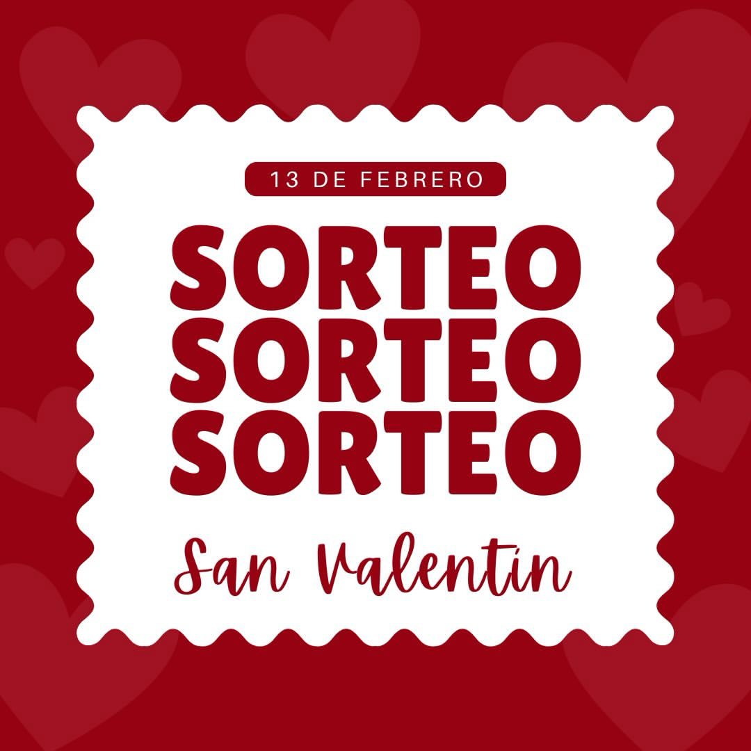 Imagen de 💖✨ SORTEO DE SAN VALENTÍN ✨💖
Porque los queremos 