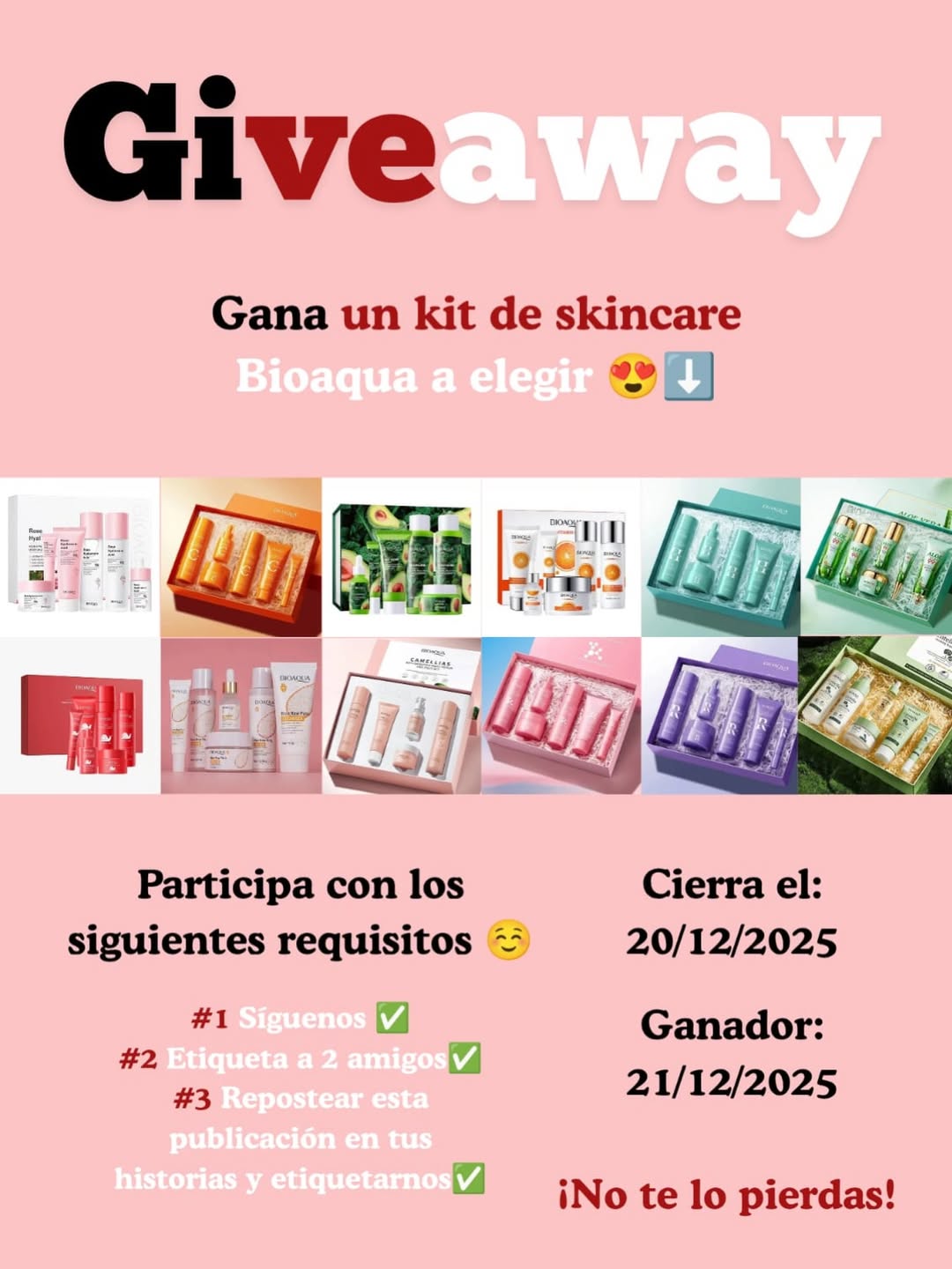 Imagen de ¡No te pierdas este gran Giveaway! 😍❤️ #luvecosmetic
