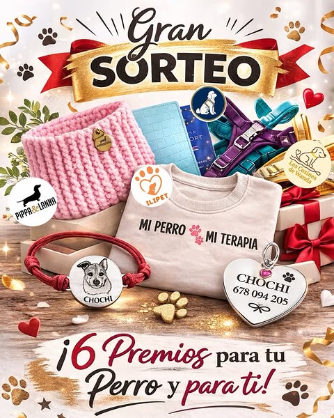 Imagen de 🎉✨ GRAN SORTEO PARA TU PELUDO Y PARA TI ✨🐾

¡Tene