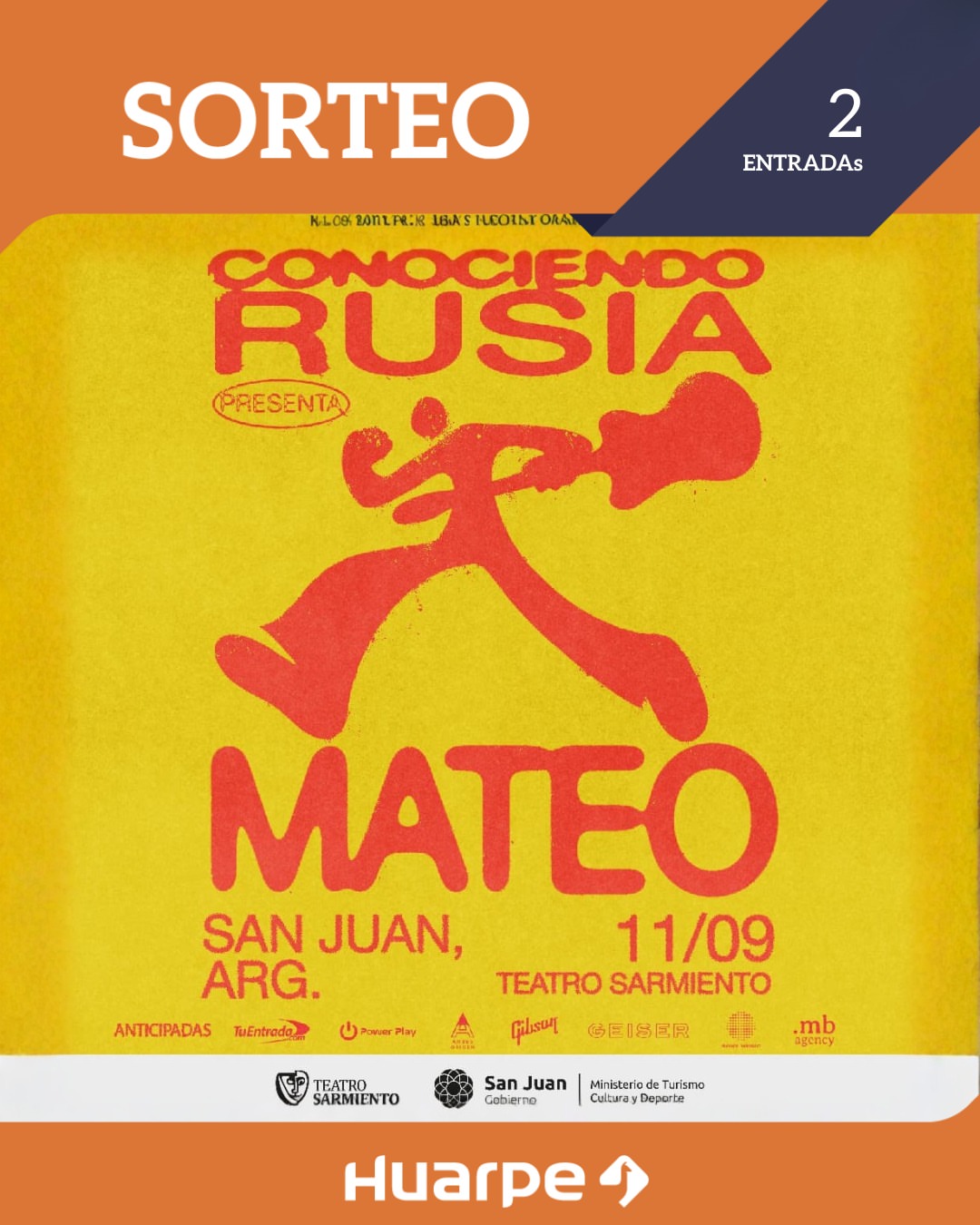 Imagen de 🎶 ¡SORTEO! CONOCIENDO RUSIA LLEGA A SAN JUAN 🎶

¿Que
