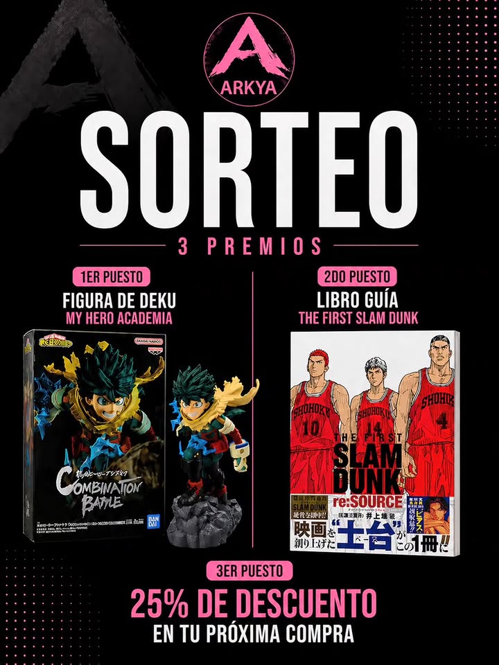 Imagen de 🎌SORTEO🎌

Ganá una figura de Deku de Boku no Hero Aca