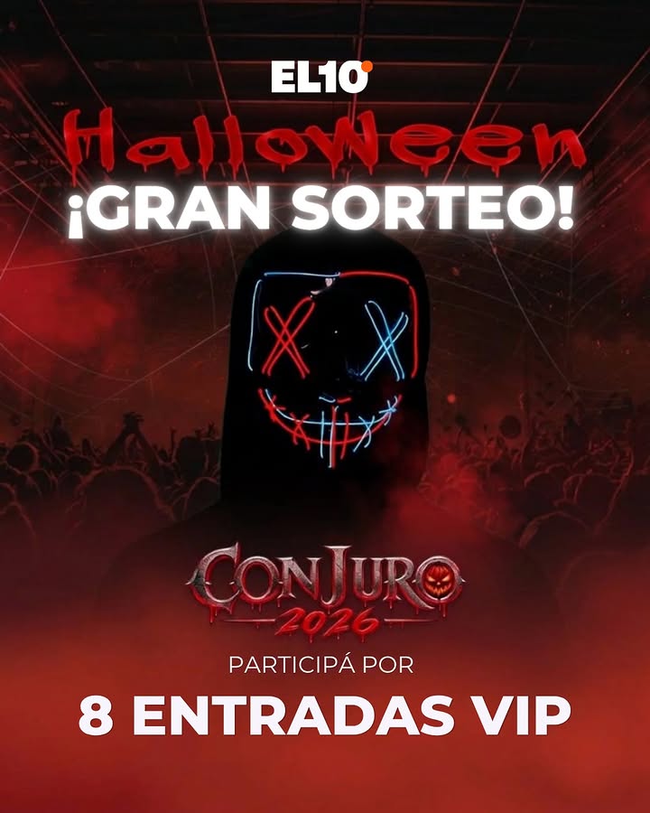 Imagen de 🎃👻 ¡SORTEAMOS 8 ENTRADAS VIP PARA CONJURO HALLOWEEN 2