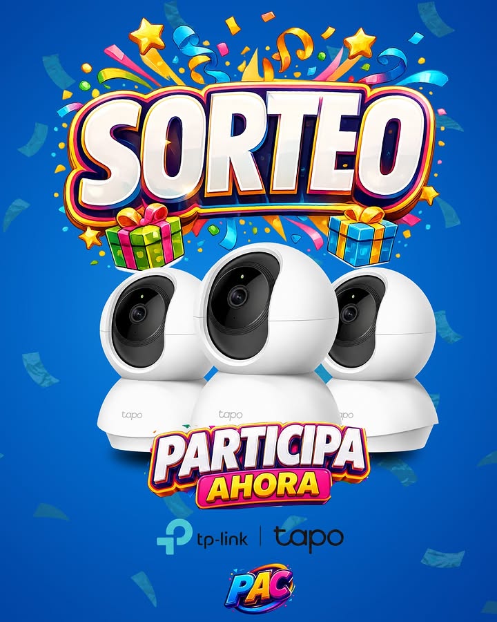 Imagen de 🎉 ¡SORTEO ESPECIAL! 🎉
¿Querés ganar una CÁMARA DE 