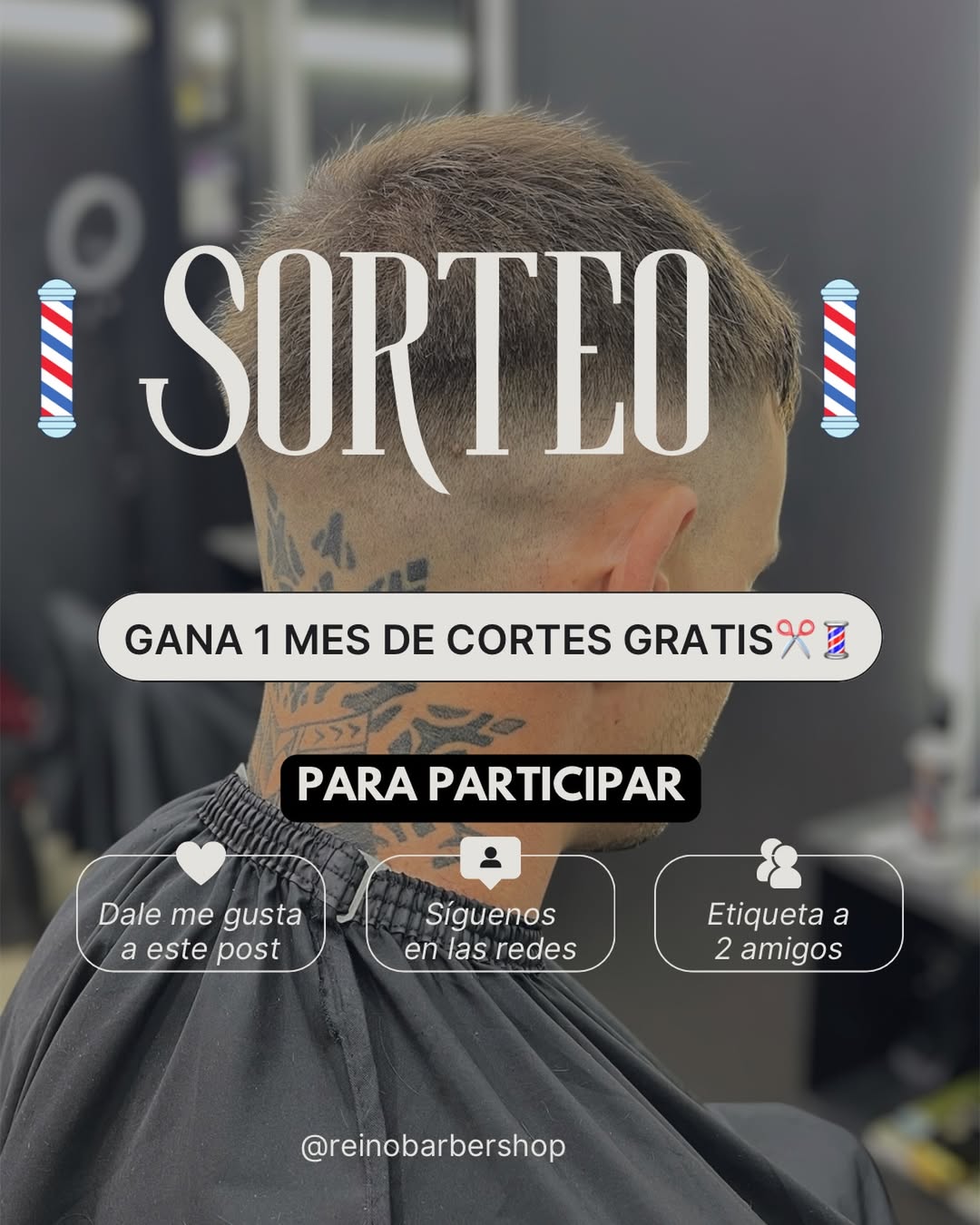Imagen de ✂️🔥 SORTEO 🔥✂️
🎉 Ganá 1 MES DE CORTES GRAT