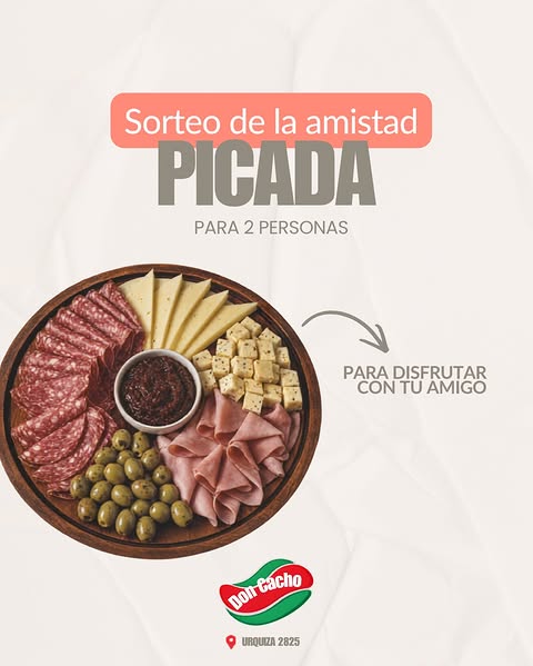 Imagen de 🧀🥓 ¡SORTEO POR EL DÍA DE LA AMISTAD! 🥓🧀

Junto