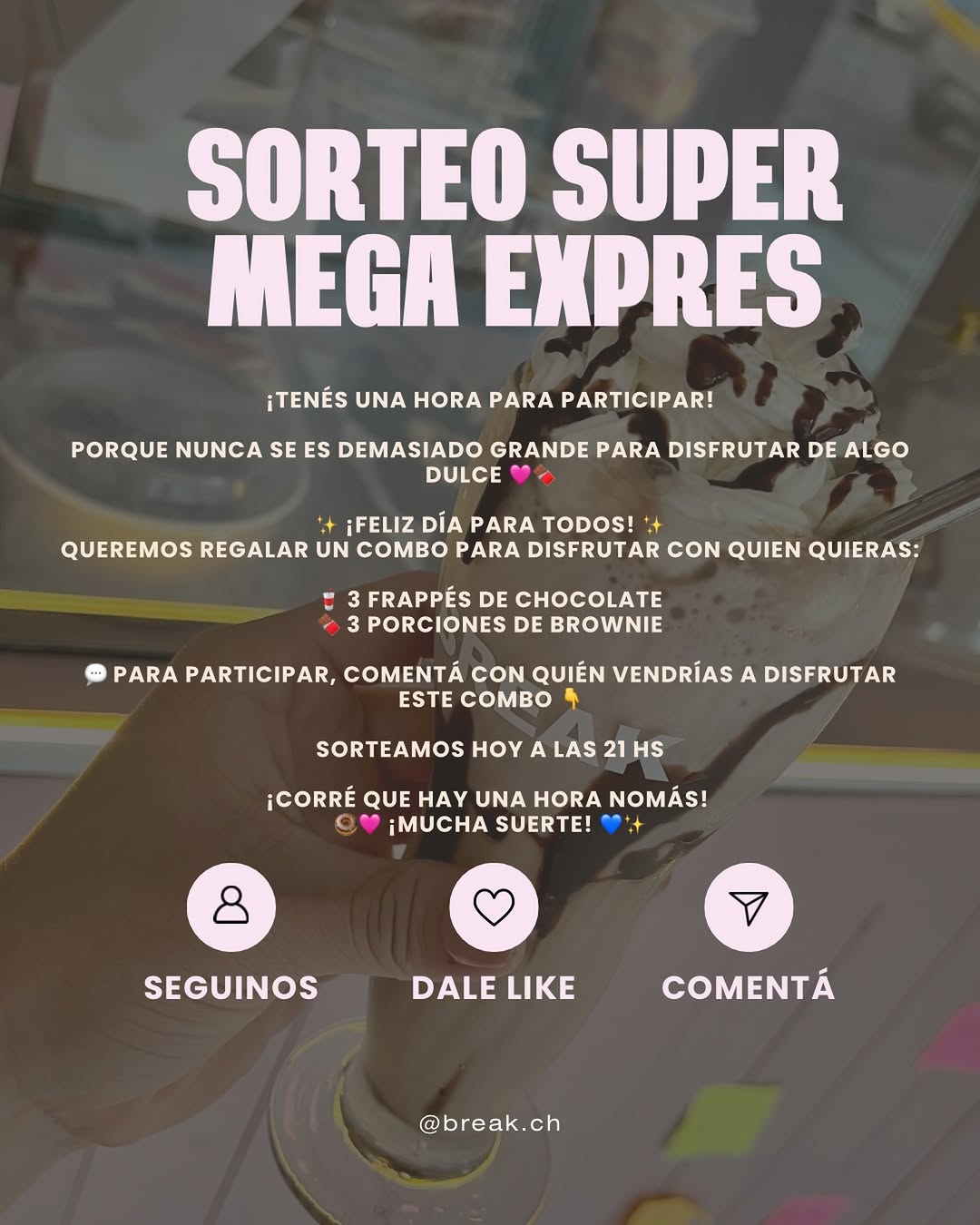 Imagen de UN SOLO GANADOR/A 

#sorteo #break #breakcoffee #f